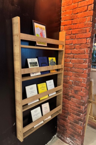 Montessori 4 Raflı Mdf Çocuk Kitaplığı