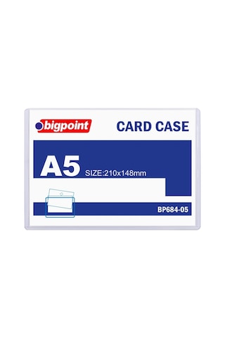 Bigpoint A5 Afiş Muhafaza Kabı 10'lu Poşet