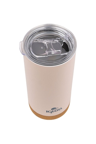 Çelik Mug Termos - Igloo - Cork - 500ml - Bej - 205695 Çok Renkli