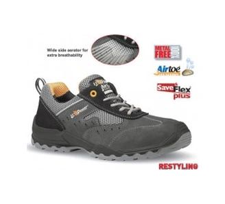 Upower Brezza S1p İş Ayakkabısı Siyah