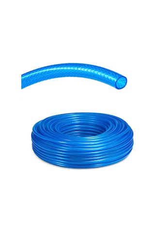 Pvc Şeffaf Örgülü Hortum 1 1/4 32mm 50 Metre