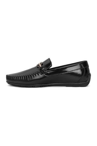 Marcomen 19461 Erkek Hakiki Deri Loafer Ayakkabı Siyah-siyah Siyah
