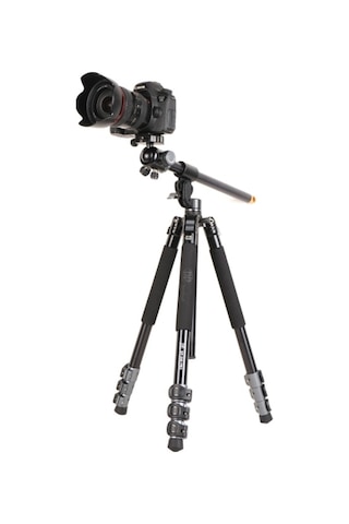 Dp-900 Pro Traveler Seyahat Tipi Yatay Dikey Makro Fotoğraf Monopod Ve Video Slr Kamera Tripod