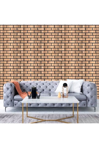Winflex Eko Tuğla Akustik Ahşap Panel Savana Meşe