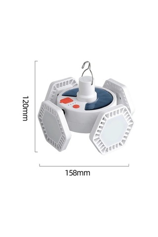 Dancemonkey V169 Kamp Piknik Led Şarjlı Çadır Lambası, Çok Renkli Çok Renkli