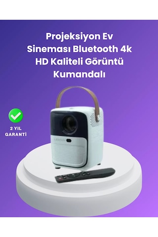 Çoklu Giriş Destekli Projektör - Hdmı Usb Ve Kulaklık Bağlantı Seçenekleriyle Geniş Uyumluluk