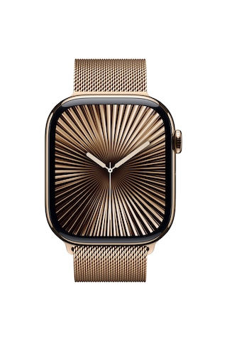 Apple Watch Series 10 GPS + Cellular 46 MM Titanyum Kasa Milano Loop M/L Akıllı Saat (Apple Türkiye Garantili)