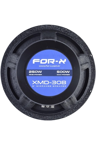 For-x Xmd Midrange 20 Cm 500 Watt 250 Rms Yeni Seri Hoparlör