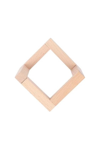 Fortunelane Sandalwood Ay Düşüm Ayna Sığası - Büyük Boy, Dayanıklı & Sağlam Ahşap Altı, 13cm Dikeyden Büyüğe Uygun, Çevre Dostu &