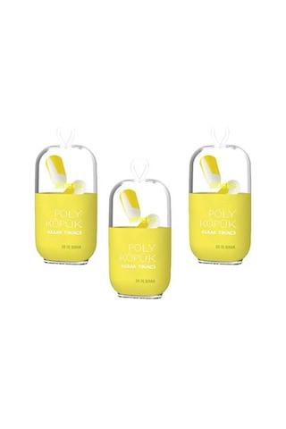 Otifleks Poly Köpük Sünger Kulak Tıkacı 3 Adet