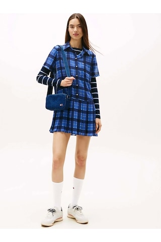 Tommy Jeans Tjw Cool Denim Kamera Kadın Çanta Aw0aw178741af Mavi