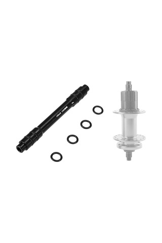 12mm Ila 9mm Qr Adaptörü Mtb Bisiklet Üzerinden Aks Aly2452049 Siyah Siyah