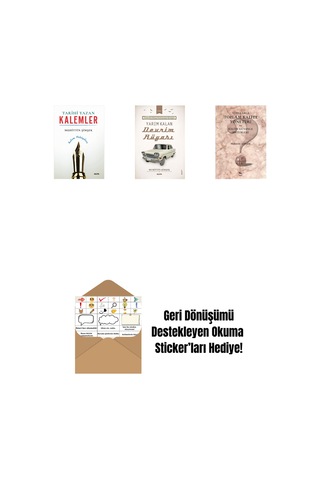 Tarihi Yazan Kalemler + Yarım Kalan Devrim Rüyası + Sorularla Toplam Kalite Yönetimi Ve Kalite Güvence Sistemleri + Okuma Sticker'ları