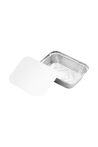 Xindoker 750ml Alüminyum Folyo Kutu, Kapaklı Tek Kullandım, Fırın/grill/ulaşım Uygun, Leakproof, 20 Adet Paket Çok Renkli