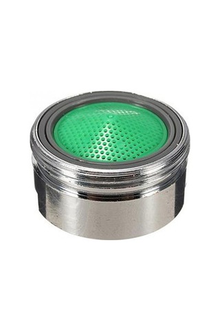 Su Tasarrufu Havalandırıcı Bakır Banyo Musluk Bacalı Musluk Memesi Yeşil