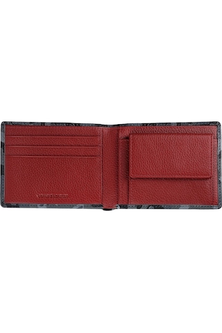 Zippo Deri Cüzdan Bi-fold Gri Gri