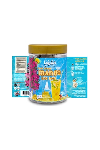 2'li Set Avantajlı Soğuk Demleme Naneli Mango Aromalı Çay Seti- 2 20'li