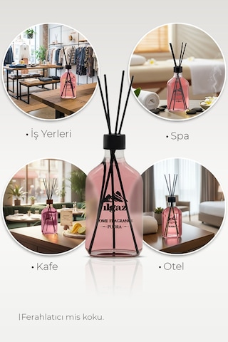 Pudra Bambu Çubuklu Oda Kokusu 200 Ml Xl Red Diffuser Pudra