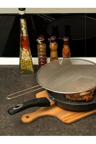 Hometopic Anti-sıçrama Kapak Yağ Önleyici 25 Cm 303364031 Diğer