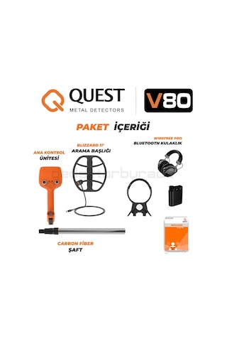 Quest V80 Dedektör