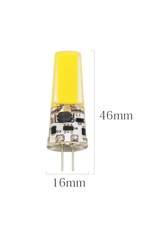 5 Adet 220 Volt 9 Watt G4 Led Ampül Beyaz Işık