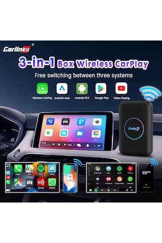 Tbox Lite S Carplay 4gb+32gb Android Auto Youtube Video Netflix