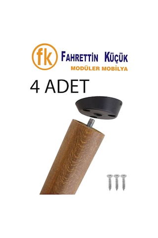 Fahrettin Küçük Mobilya Masa Sehpa Ayağı Bağlantı Aparatı Açılı Zigon Aparatı Çocuk Masası Ayak Aparatı ADPTR4 Siyah