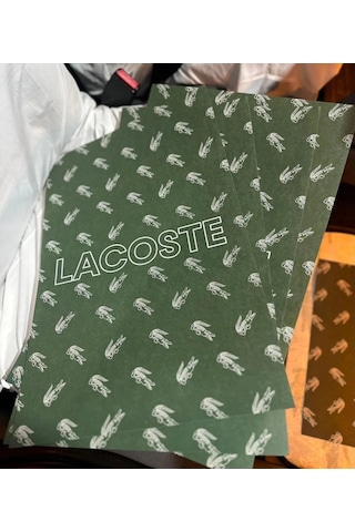 Lacost Desen Dekor Oto Paspas Kağıdı 10'lu 1.kalite Lateks