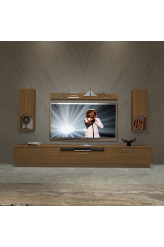Decoraktiv Trendstyle 270da Slm Tv Ünitesi Tv Sehpası Ceviz