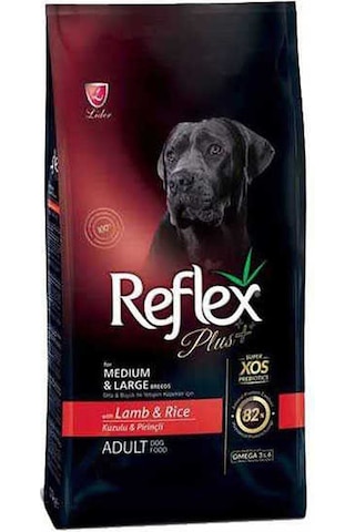 Reflex Plus Kuzu Etli Büyük Irk Yetişkin Köpek Maması 3 KG Reflex Plus Kuzu Etli Büyük Irk Yetişkin Köpek Maması 3 KG