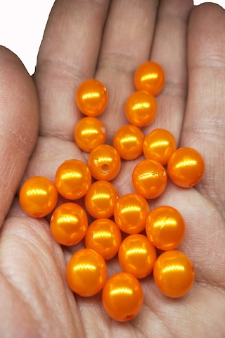 Efsane Turuncu Janjan Boncuk 10 Mm Dar Delik