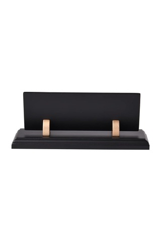 Sanatbloğu Sublimasyon Baskılı Siyah Ahşap Masa Üstü Organizer İsimlik Clk-523 Diğer