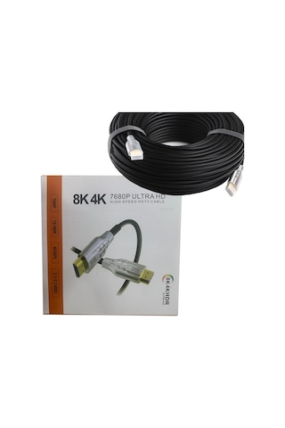 30m Hdmı Optik Kablo Ultra 8k 4k Hıgh Speed Hdmı Optik Kablo