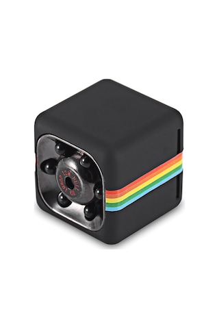 Geeksen Quelima Sq11 Siyah Mini Dvr Kamera Spor Dv 640p Video Döngü Kayıt Hareket Algılama