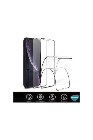 Xiaomi Redmi 10 Crystal Seramik Nano Ekran Koruyucu Siyah 2 Adet