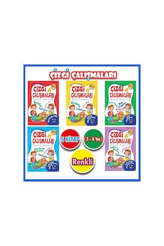 3 - 6 Yaş Tam Kapsamlı Okul Öncesi Eğitim Seti 40 Kitap