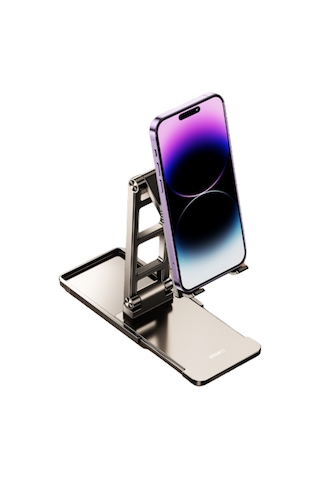 Rtako Tc06 Tablet Telefon Masaüstü Standı - Siyah Siyah