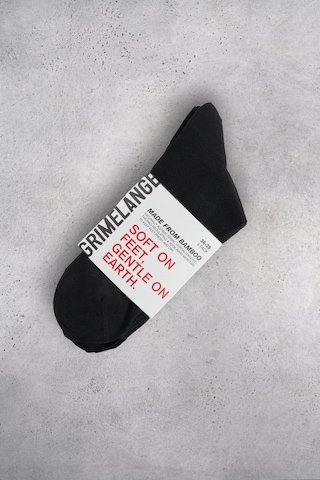 Brıege Yarım Konç Düz Bamboo  Kadın Soket 3'lü Paket Siyah Çorap