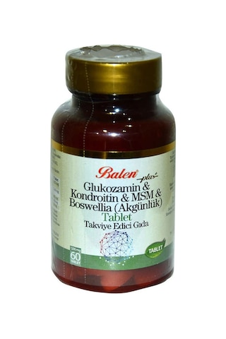 Glukozamin Kondroitin Msm Boswellia 60 Tablet