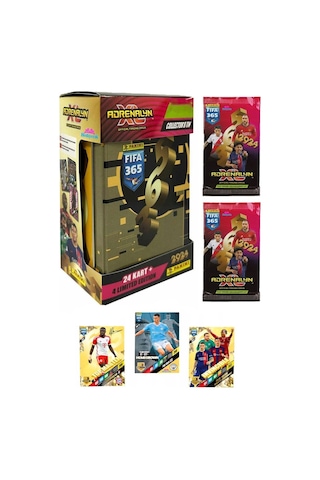 Adrenalyn Fifa 365 - 2024 Trading Card Tin Box - Metal Kutulu Futbolcu Kartları 1 Kutu