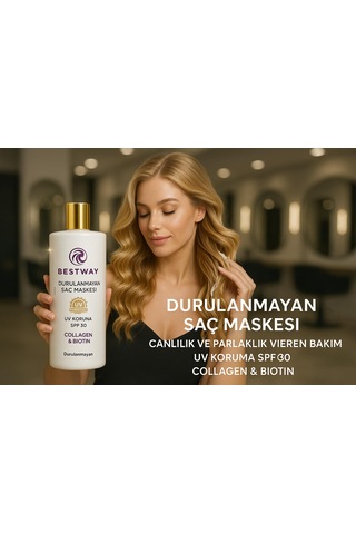 Bestway Kolajen Ve Biotin Durulanmayan Saç Maskesi