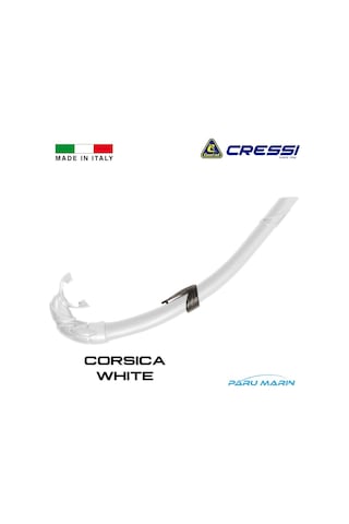 Parumarin Cressi Corsica White Şnorkel