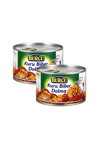 Burcu Kuru Biber Dolma 400 Gr X 2 Adet
