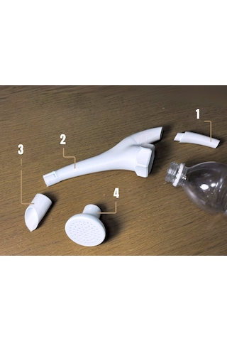 Plastik Şişe Uyumlu 4 Başlıklı Pratik Bitki Sulama Aparatı Bahçe Ve Saksılar İçin Çok Amaçlı 4 Adet