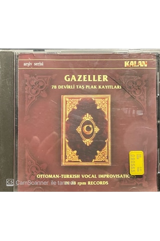 Plak Değildir Cd Dir Cd Gazeller 78 Devirli Taş Plak Kayıtları