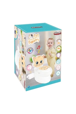 Eğitici Kedi Klozet Turuncu