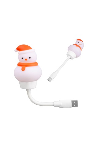 Powermaster Esnek Usb'li Çocuk Gece Lambası Doğal Işık