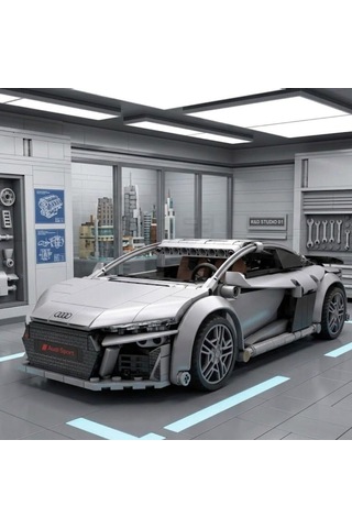C57012w Cada Audi R8 536 Parça Block Oyuncak