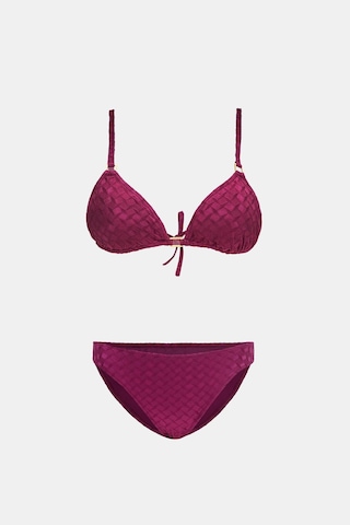 Olympos Mor Dolgusuz Toparlayıcı Bikini Takım Mor