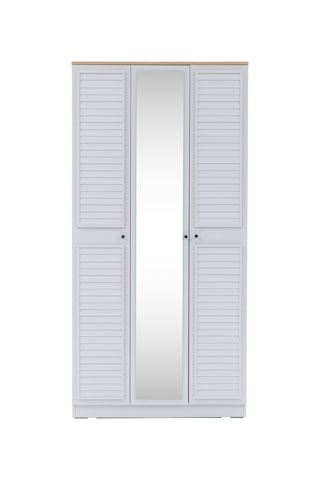 Taiga 3 Kapaklı Gardırop Y:209 G:103 D:52 / Buz Gri